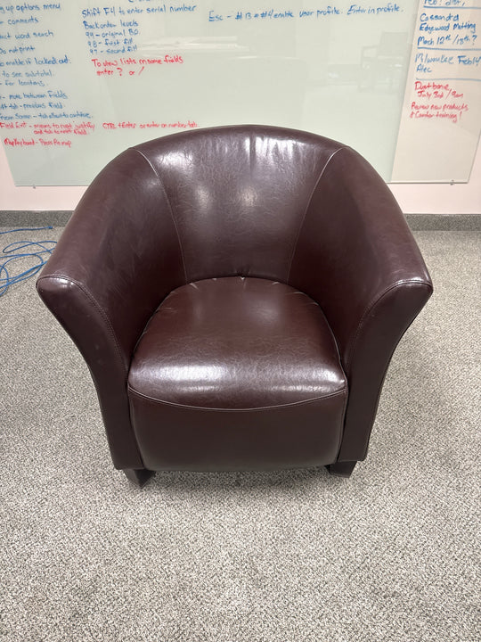 Leather Club Chair