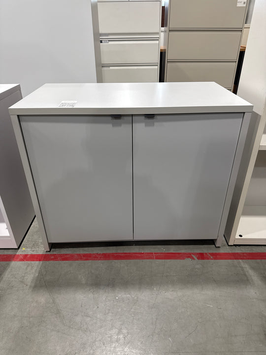 Wooden 2-High Closed Storage