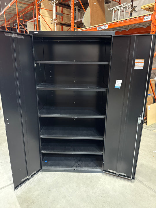 Metal 5-High 2-Door Stationary Cabinet