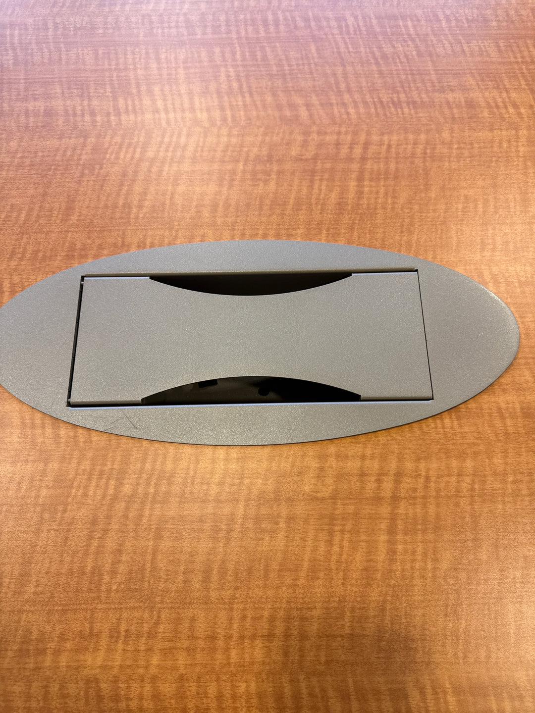 12' Boatshape Boardroom Table w/Electrical