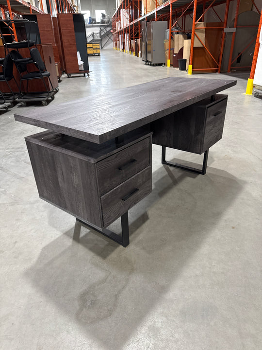 5’ Straight Desk w/BB and File Drawer