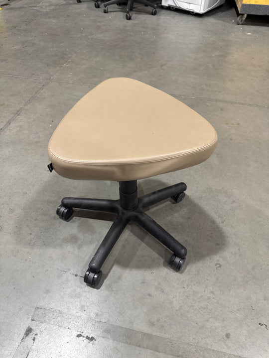 Teknion Leather Stool