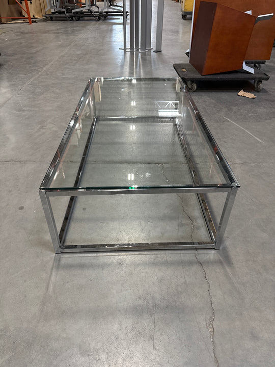 Rectangle Glass Coffee Table
