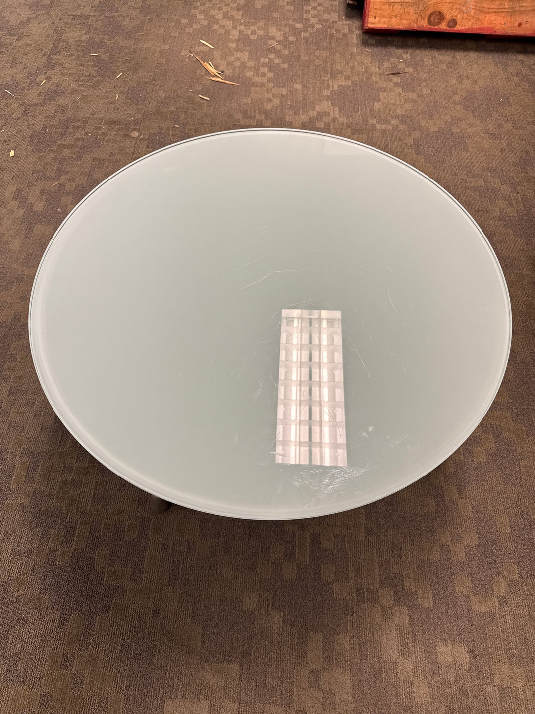30” Glass Coffee Table