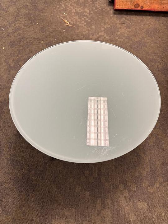 30” Glass Coffee Table