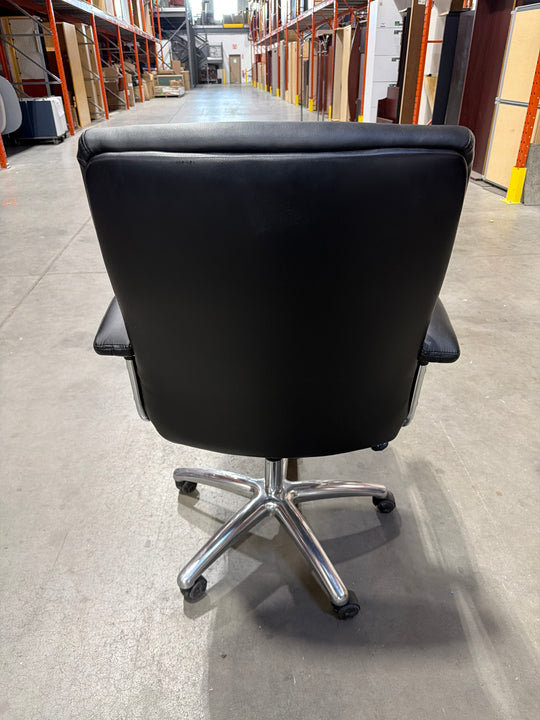 Leather Mid Back Meeting Chair