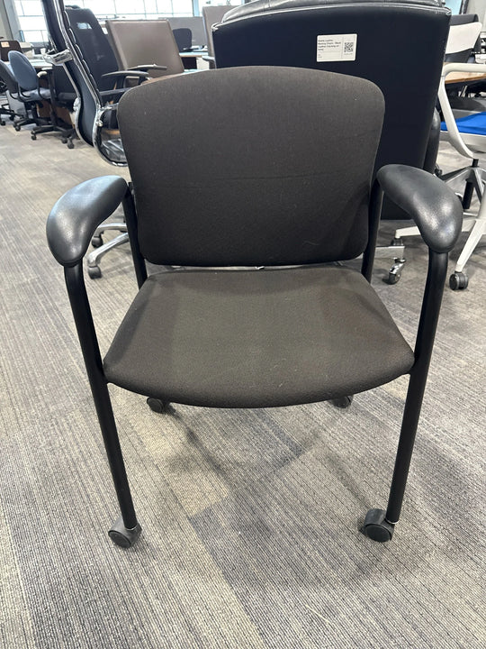 Mobile Fabric Guest Chair  (Set of 2)