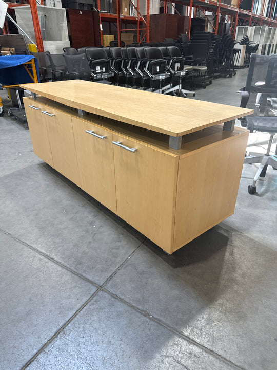 Wooden 4 Door Credenza