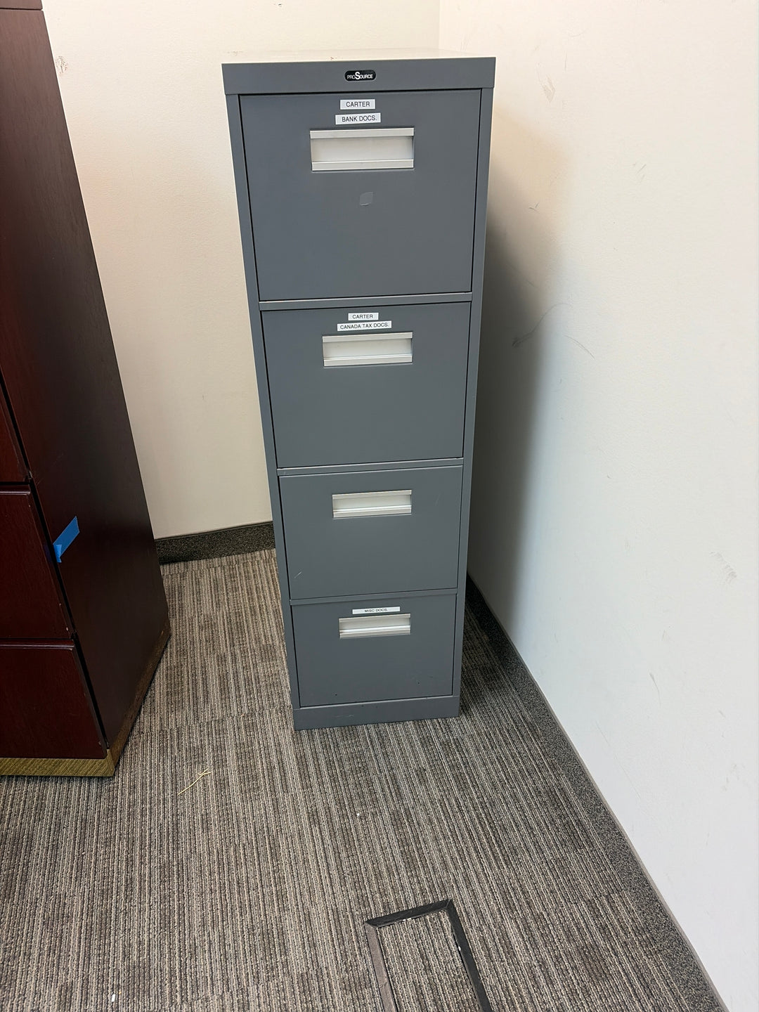 4-High Vertical File Cabinet