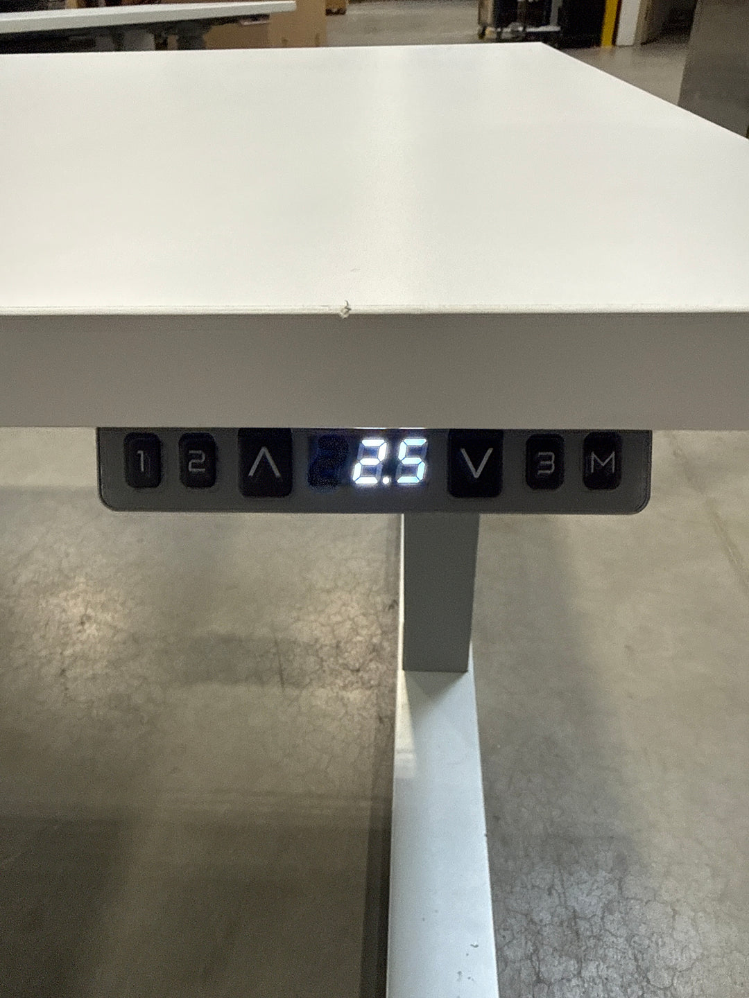 4' Teknion Electronic Sit Stand Desk