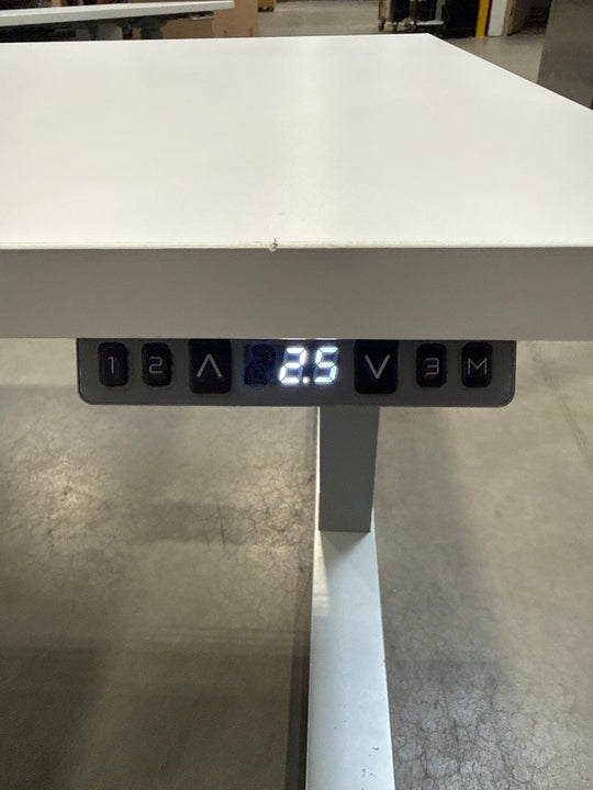 4' Teknion Electronic Sit Stand Desk