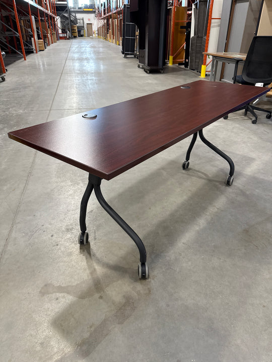 6’ Mobile Flip Top Table