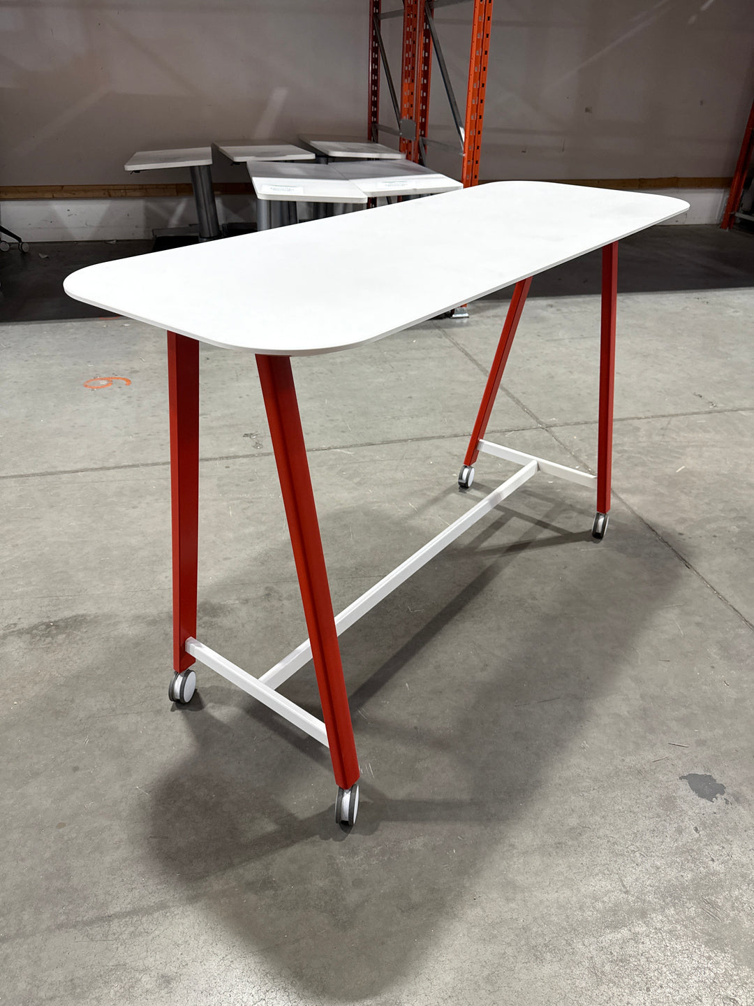 Haworth Mobile Bar Height Table
