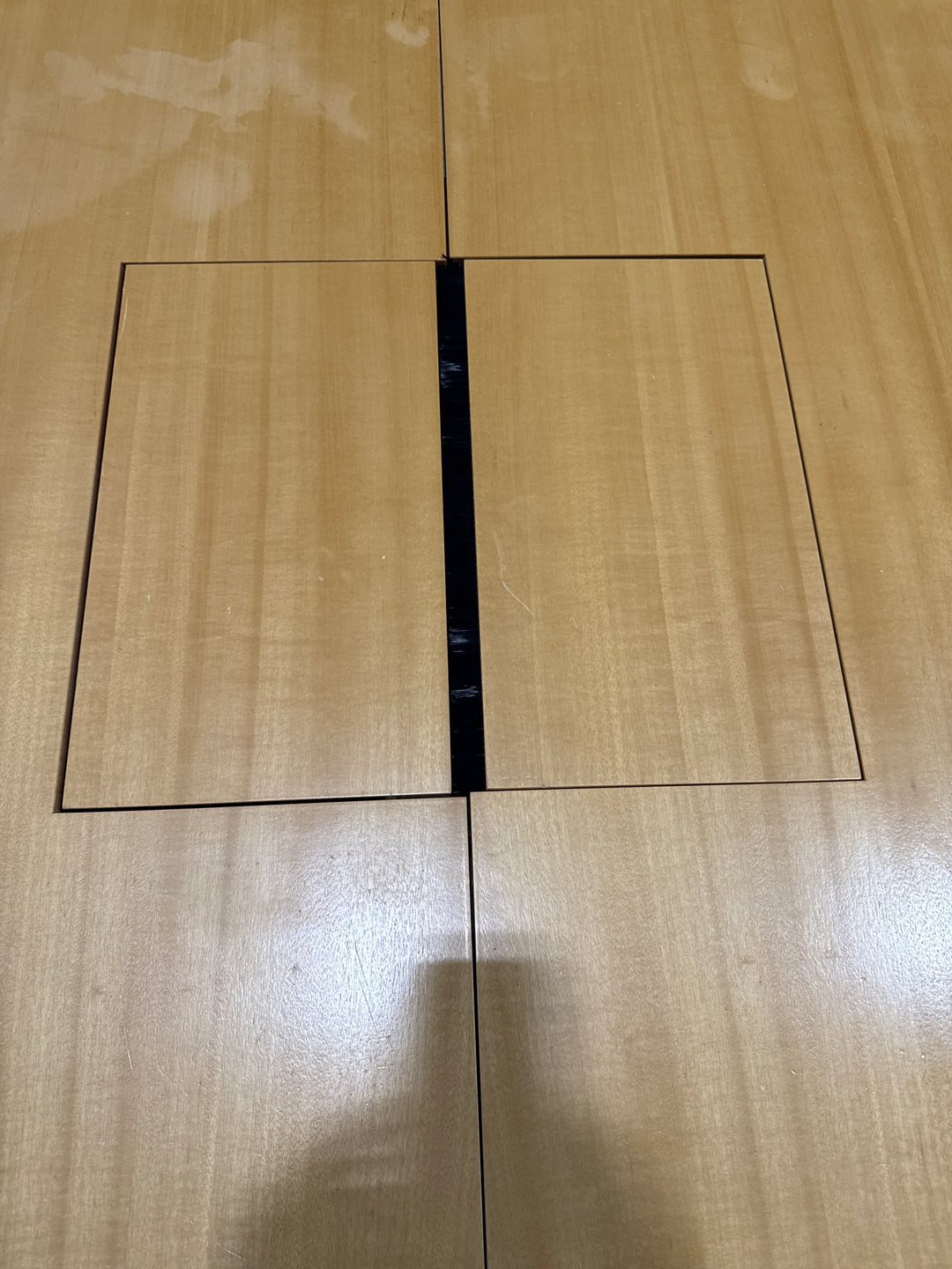 10’ Rectangle Boardroom Table w/Electrical