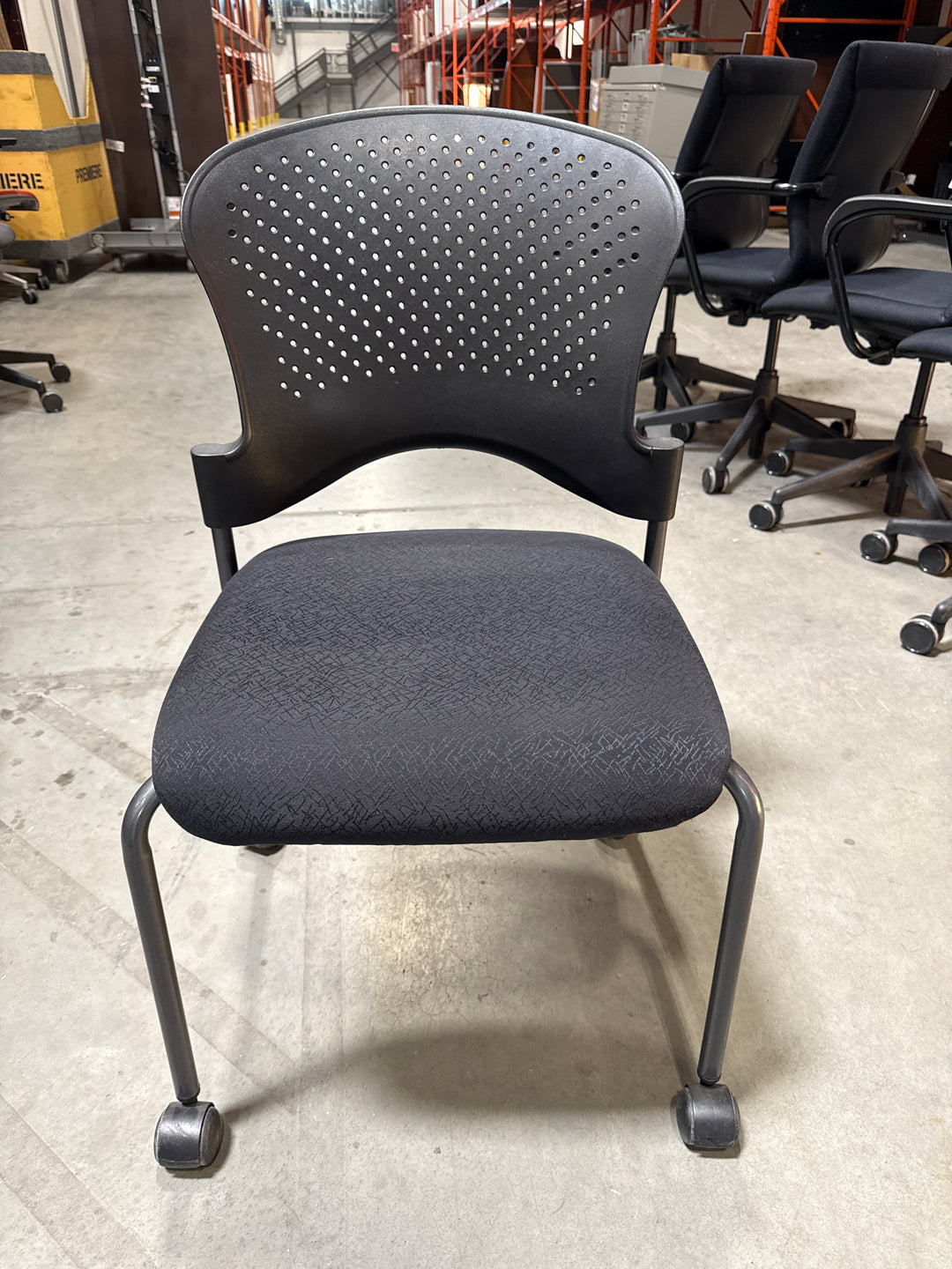 Fabric Mobile Guest Chair