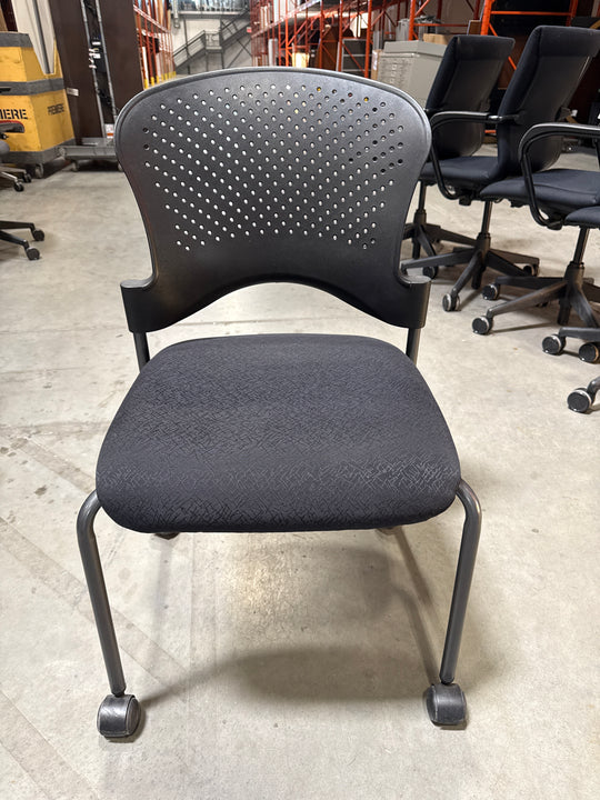 Fabric Mobile Guest Chair
