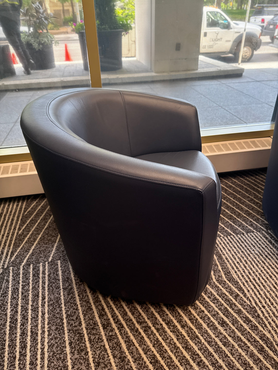 Leather Club Chair