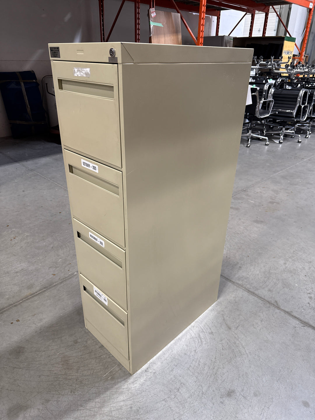 4-High Vertical File Cabinet