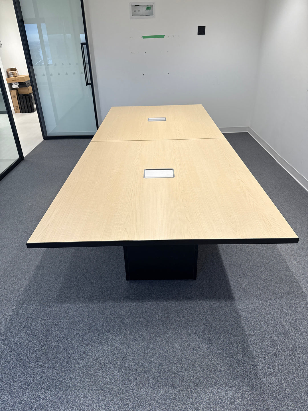 10' Rectangle Boardroom Table w/Electrical