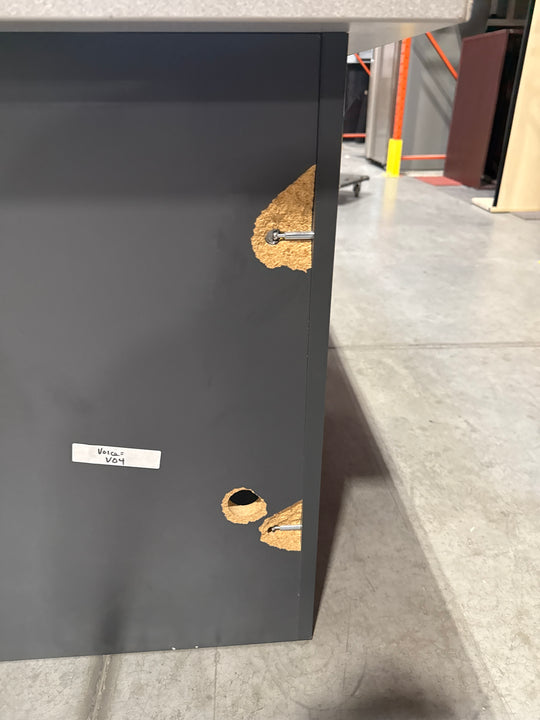 L-Shape Desk w/BBF Ped