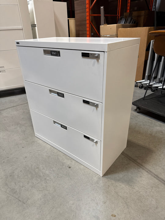 Artopex Metal 3-High Lateral File Cabinet