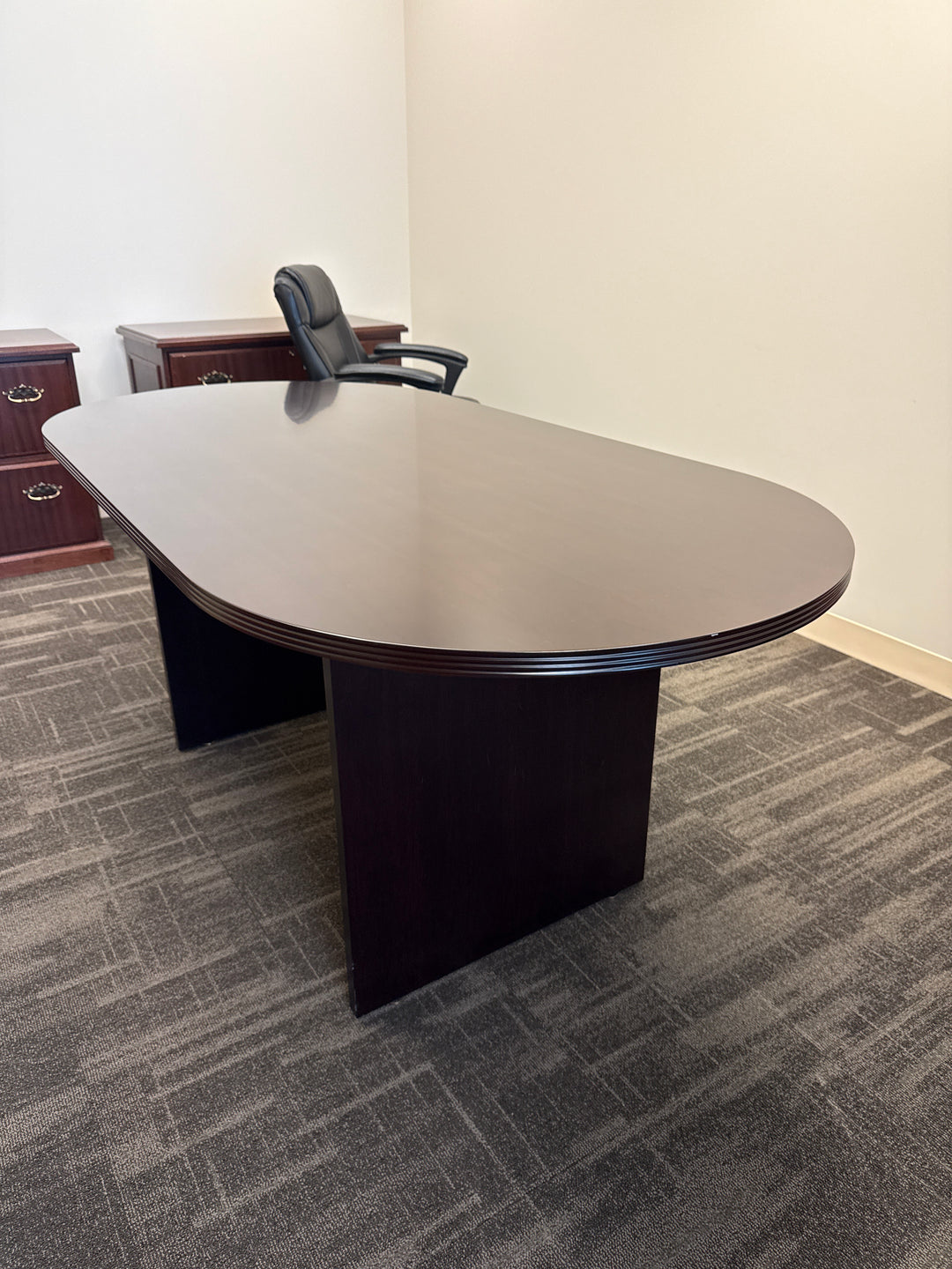 6' Racetrack Boardroom Table