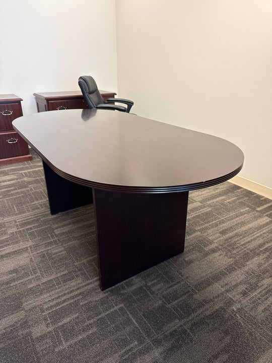 6' Racetrack Boardroom Table