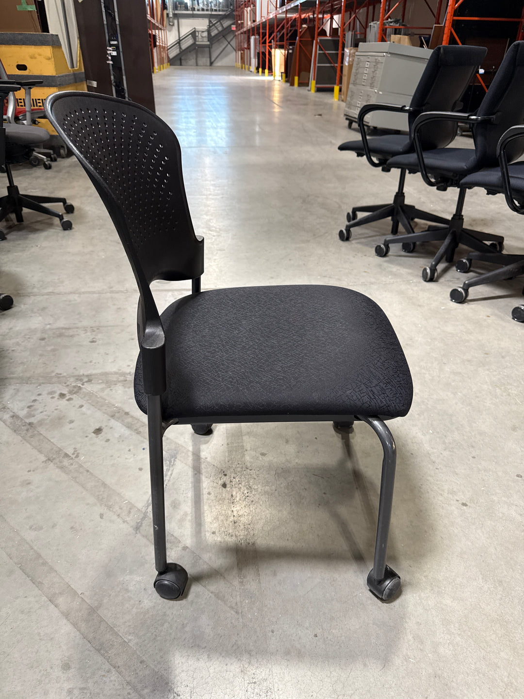 Fabric Mobile Guest Chair