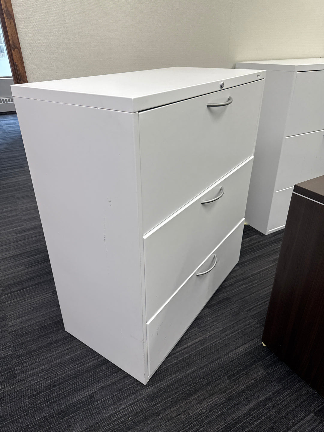 Metal 3-High Lateral File Cabinet