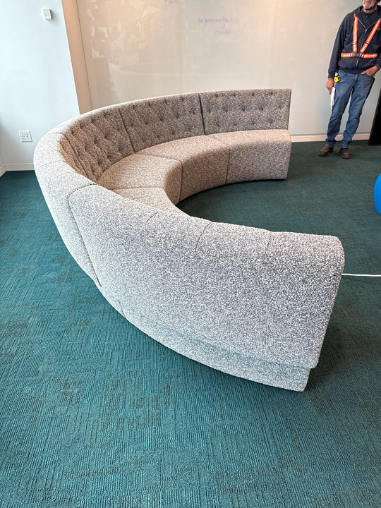 Half Moon Sectional Sofa