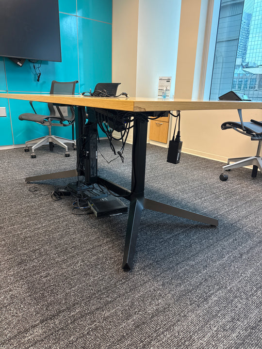5.5’ Rectangle Boardroom Table w/Electrical