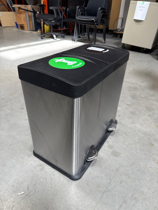 Metal Compost/Garbage Bin