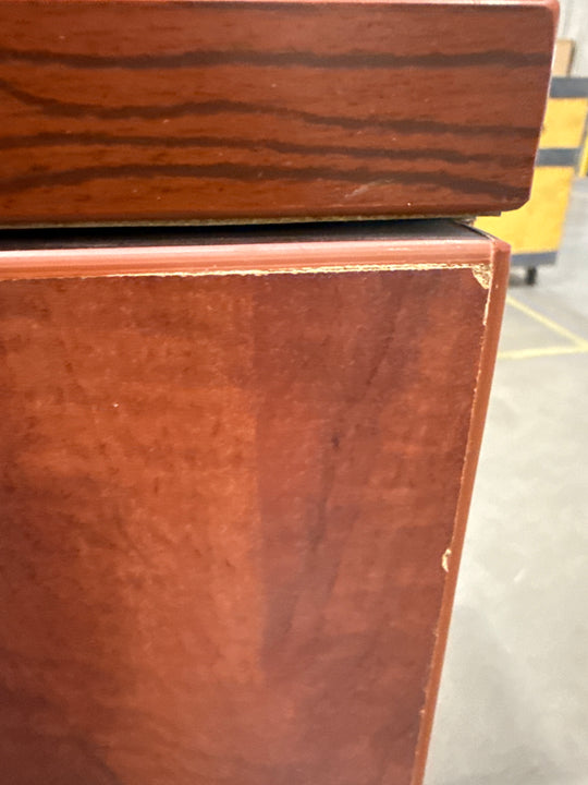 Wooden 3-High Closed Storage