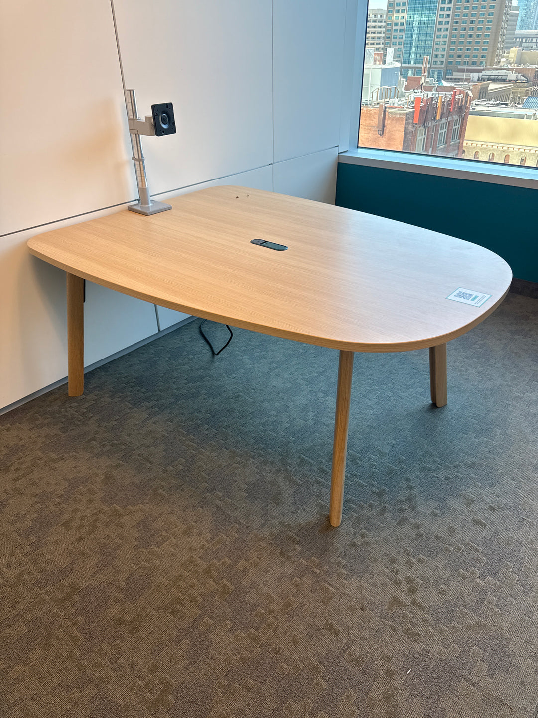 5.5' Bullet Shape Conference Table