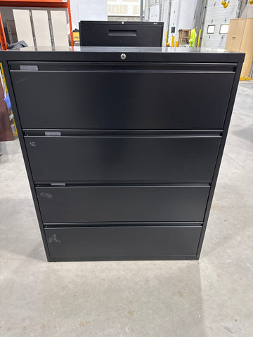 Metal 4-High Lateral File Cabinet