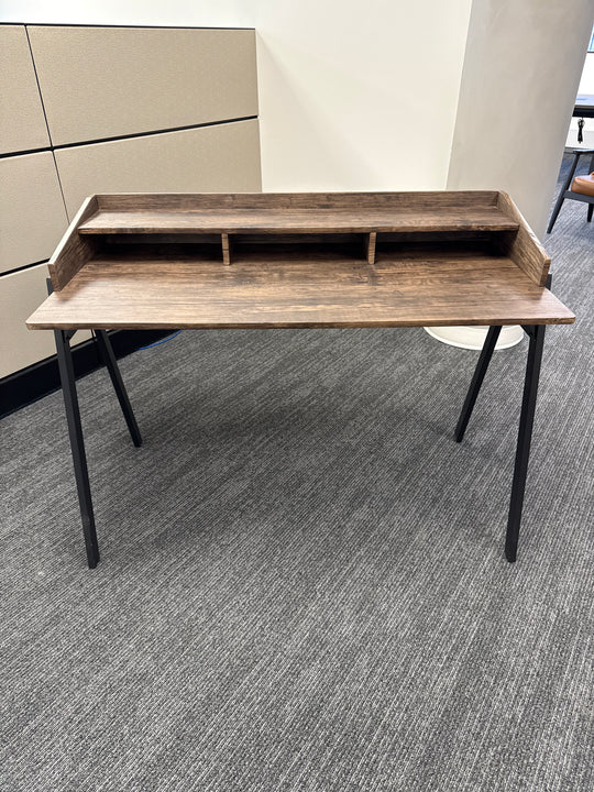 Straight Desk w/Cubby Holes