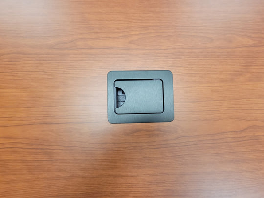 16' Boatshape Boardroom Table w/Electrical