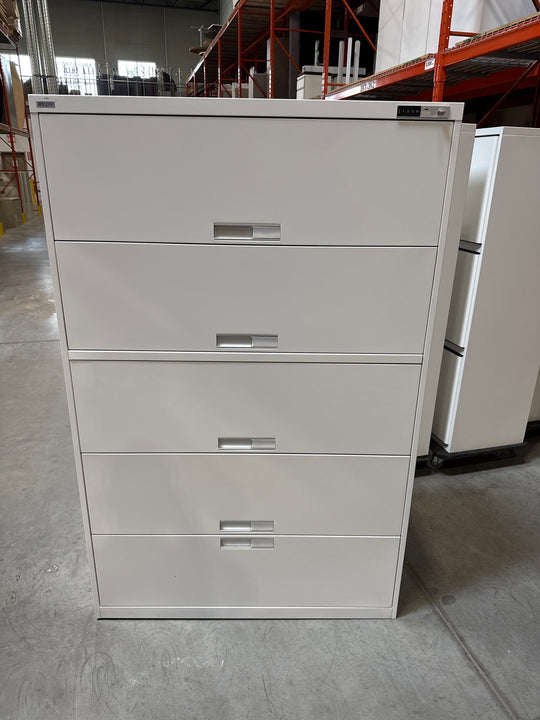 Artopex Metal 5-High Lateral File Cabinet (Flip Doors)