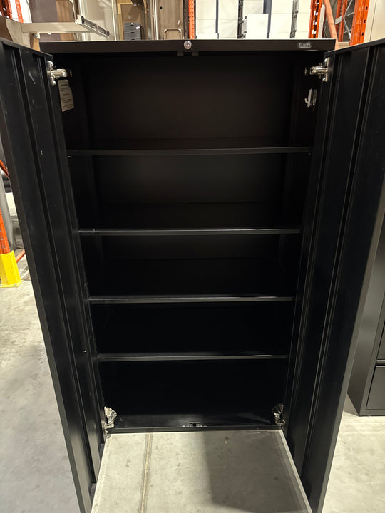 Metal 5-High 2-Door Stationary Cabinet