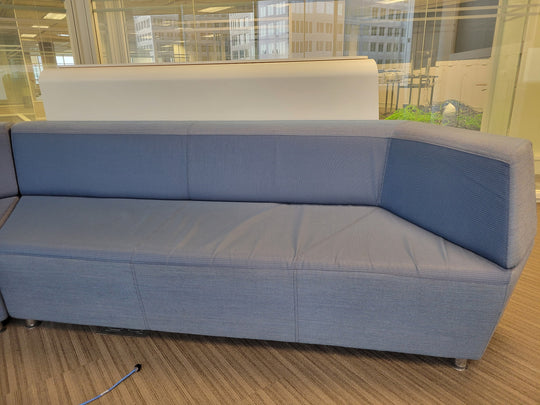 Steelcase 4 Piece Sectional Sofa w/Built-in Tables