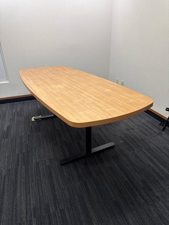 7' Boatshape Boardroom Table