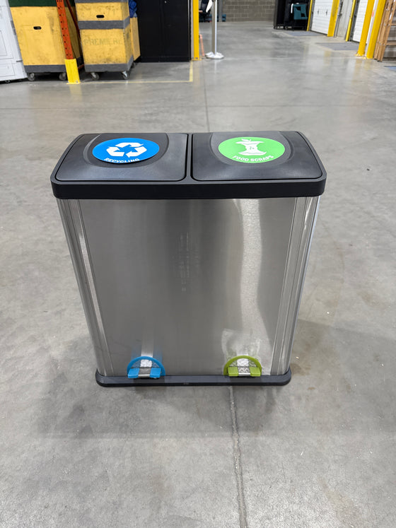 Metal Recycling/Food Scraps Bin