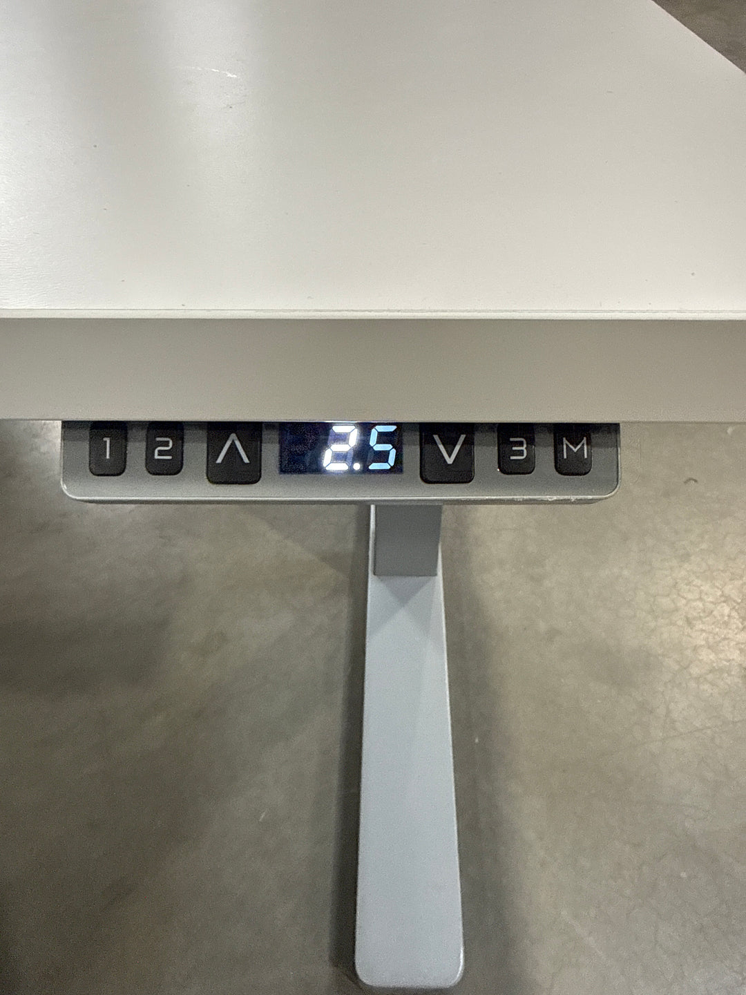 5' Teknion Electronic Sit Stand Desk