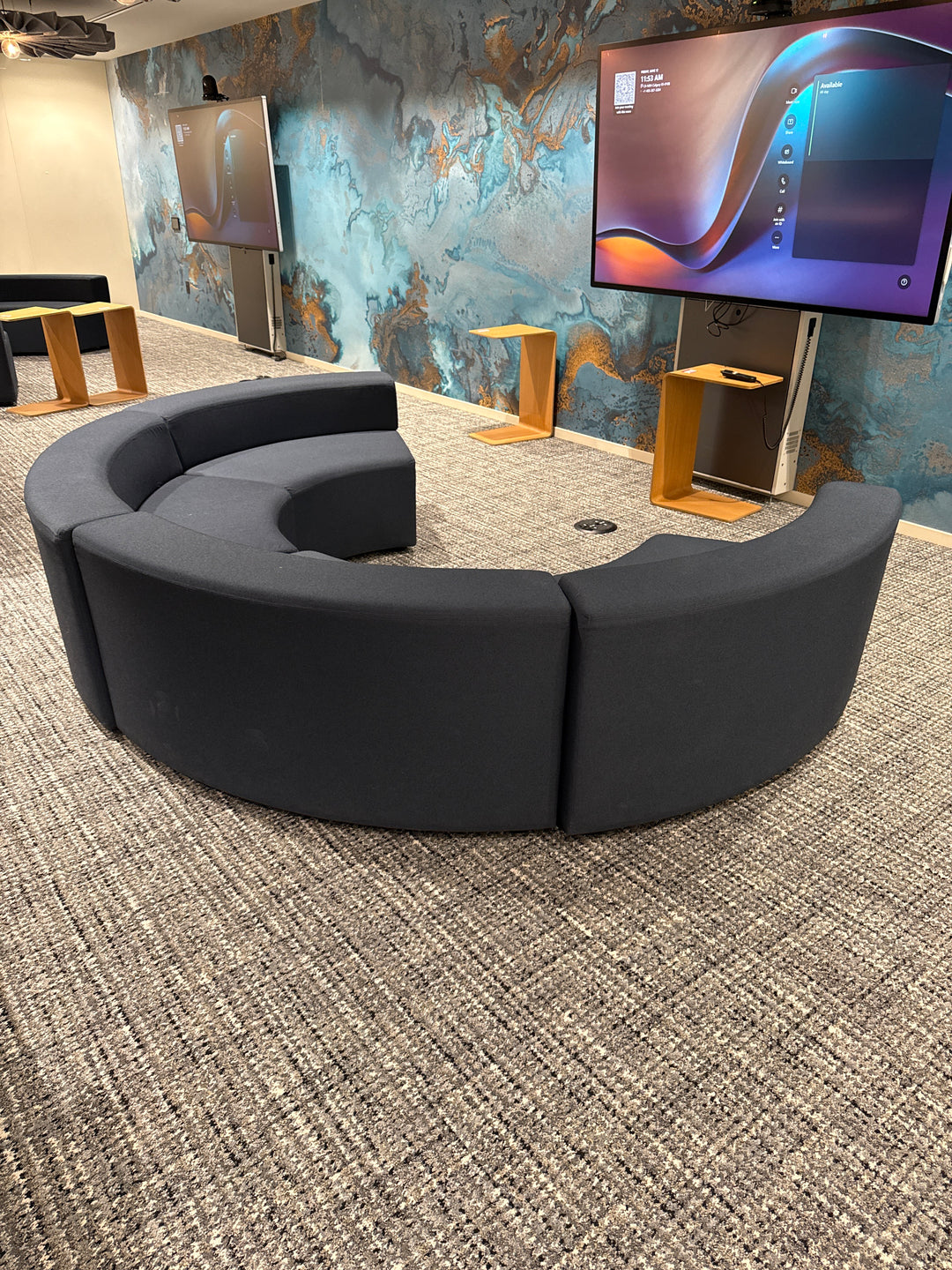 Half Moon Sectional Sofa