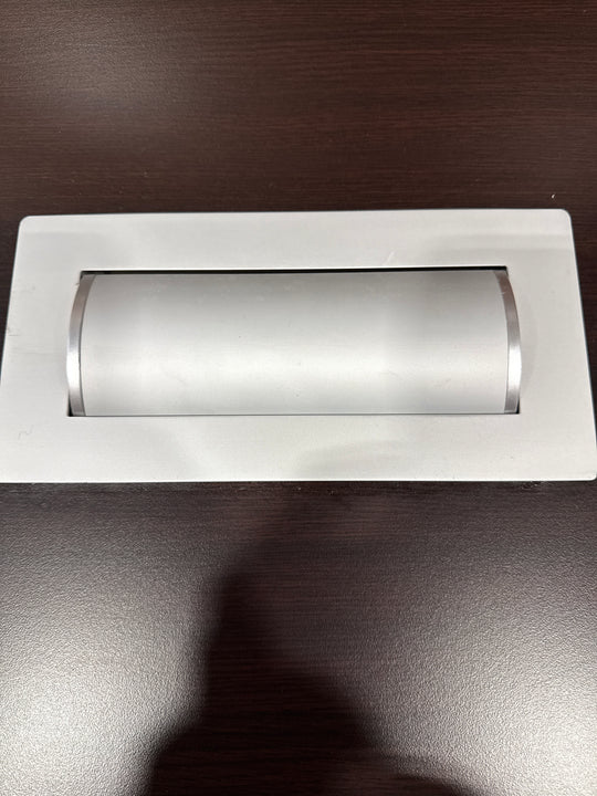 8' Boatshape Boardroom Table w/Electrical