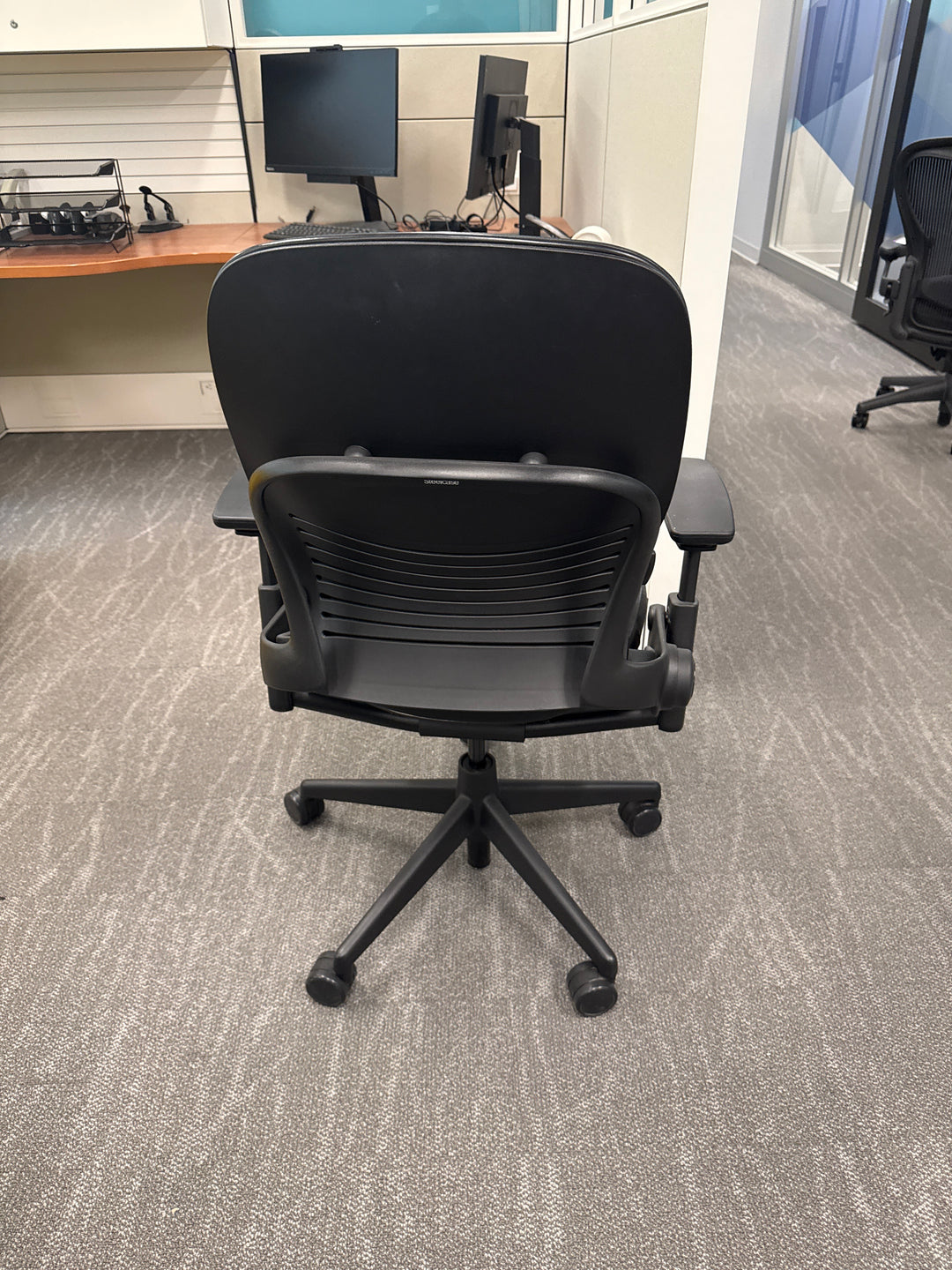 Steelcase Leap V2 Leather Task Chair