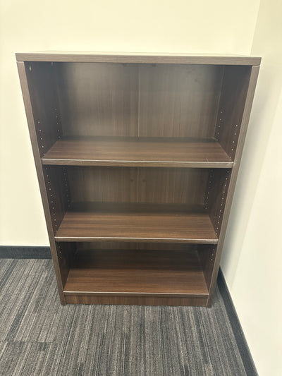 Wooden 3-High Bookcase