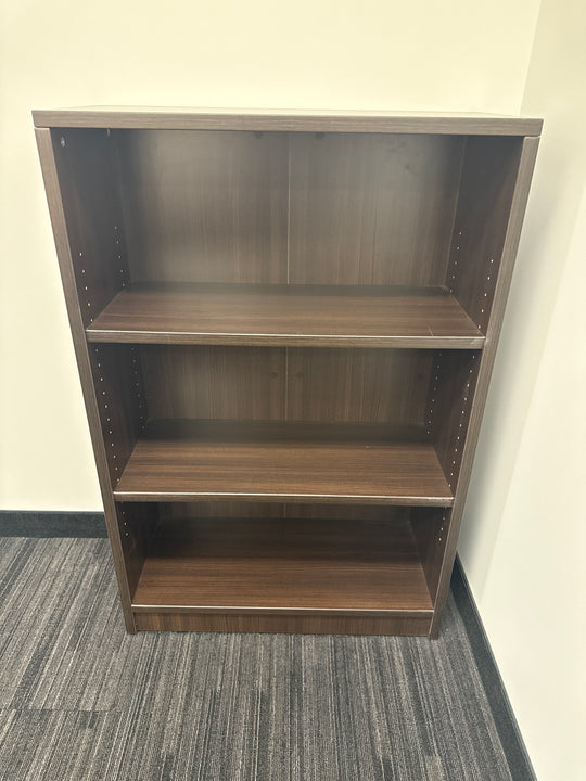 Wooden 3-High Bookcase