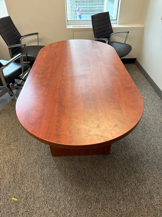 6’ Racetrack Boardroom Table