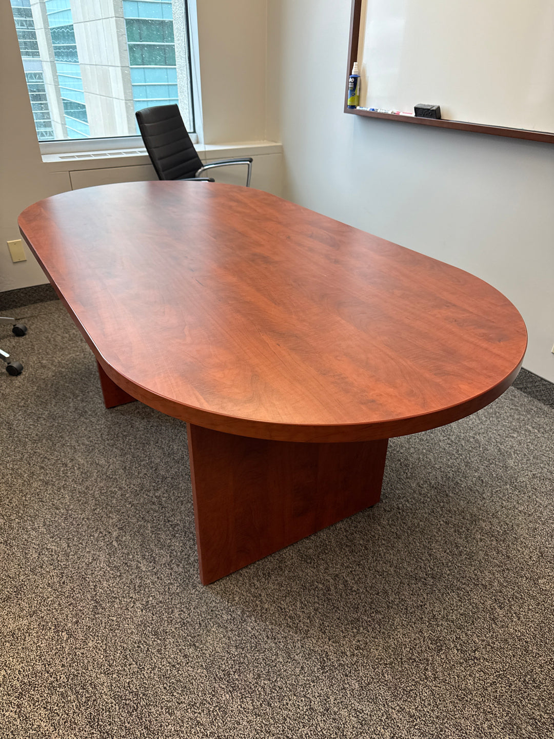 6’ Racetrack Boardroom Table